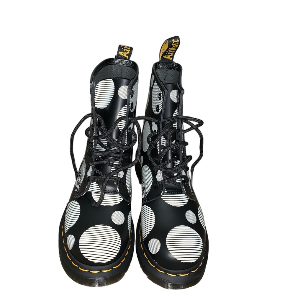 New Dr Martens Womens 1460 Polka Dot Boot Size 6 - Picture 2 of 6